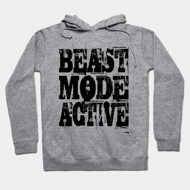 Beast Mode Active Hoodie by Vitalitee